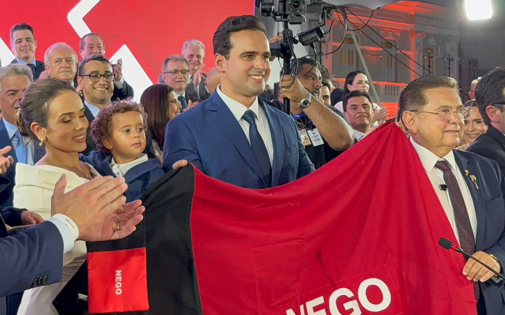 Lucas Ribeiro é empossado oficialmente como governador da Paraíba