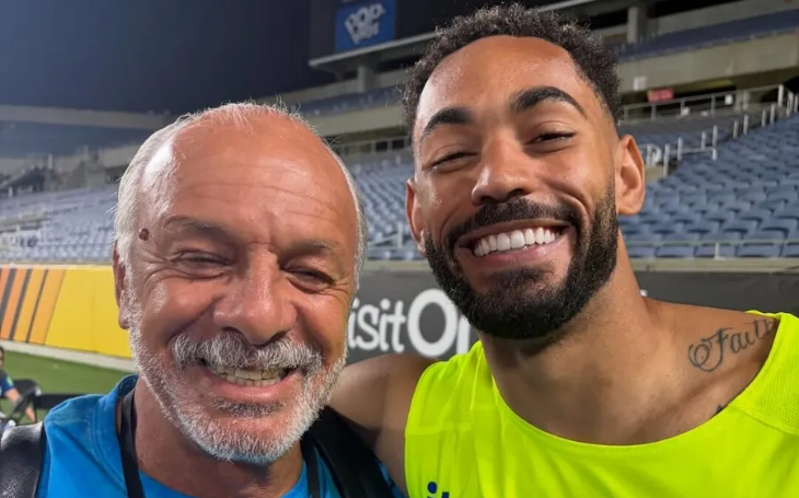 Paraibanos na Copa: Maestro Júnior posta foto com Matheus Cunha e cita orgulho do atacante