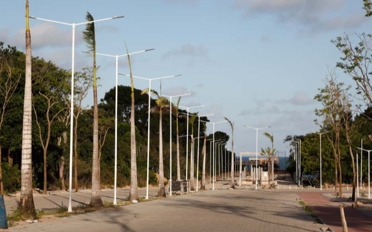 Via que ligará Centro de Convenções à praia entra em "reta final" das obras, diz governador João Azêvedo