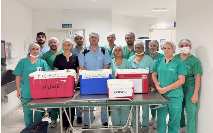 Central de Transplantes da Paraíba registra em Patos doação de múltiplos órgãos que tira cinco pessoas da lista de espera