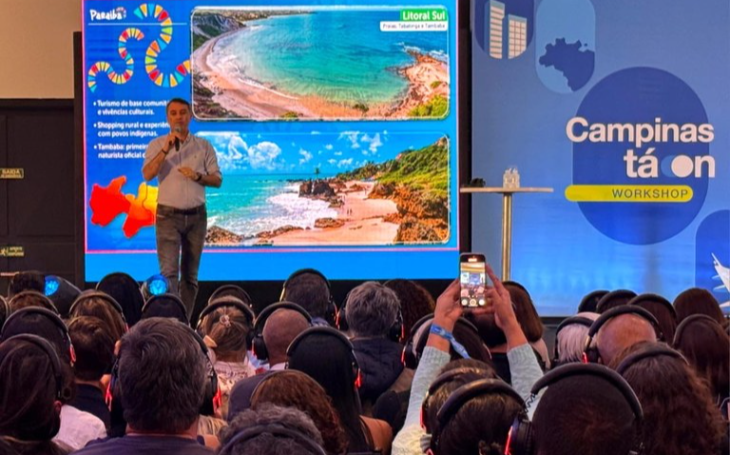 Governo da Paraíba participa do “Agente Tá On” para impulsionar turismo no estado