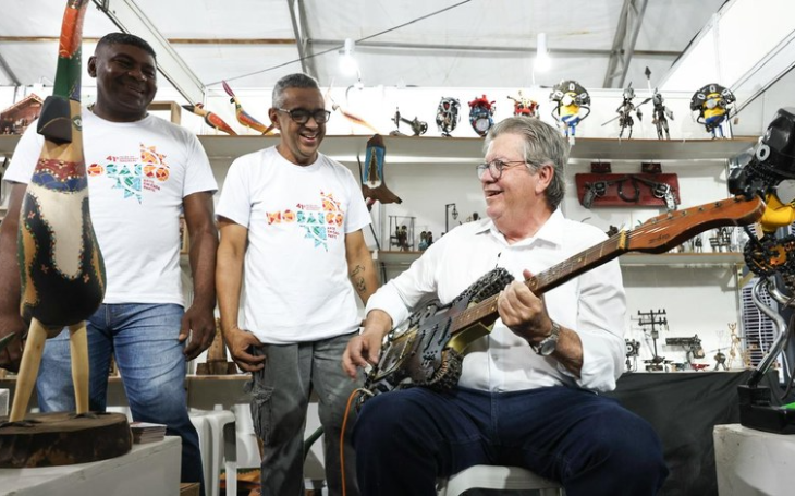 João Azevêdo abre 41° Salão do Artesanato Paraibano e destaca avanços do segmento