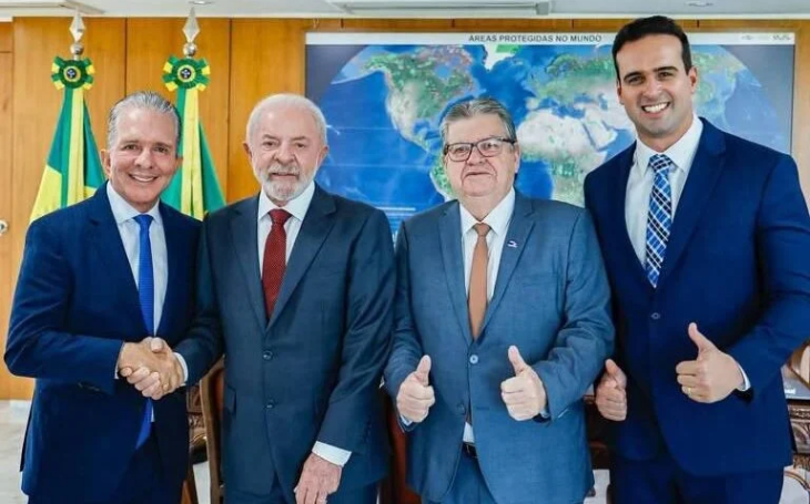Mídia nacional destaca que PT decide apoiar eleição de chapa com Lucas a governador da Paraíba e Nabor e João ao Senado