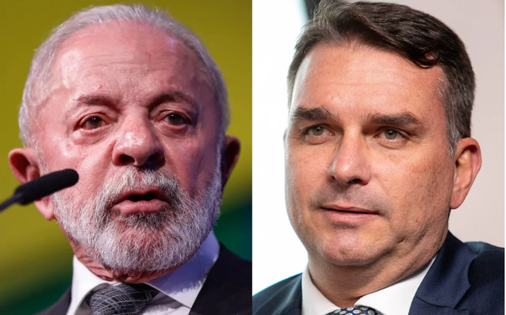 Quaest, 2º turno: Flávio Bolsonaro sobe e empata com Lula, ambos com 41%