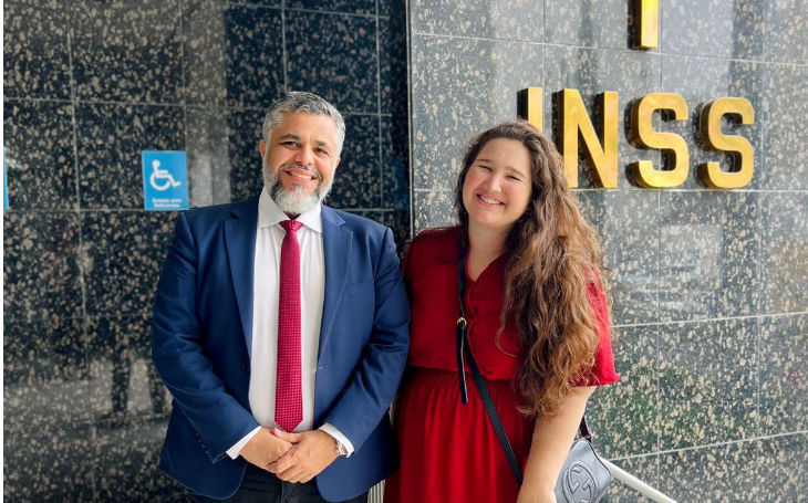 Em visita à sede do INSS, a Vereadora Pâmela Vital destaca as iniciativas voltadas para a terceira idade