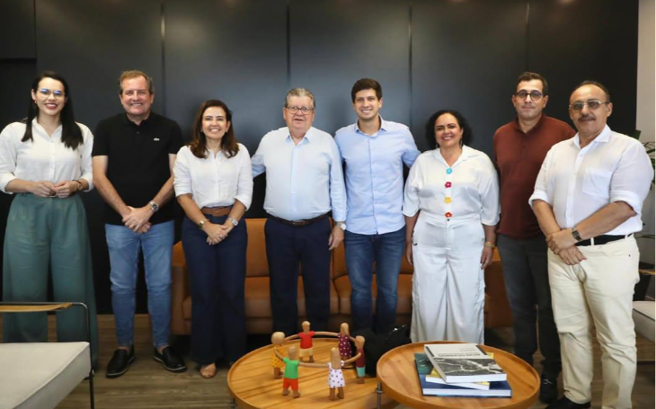 Em reunião com João Campos, João Azevêdo discute nominata do PSB para Câmara Federal