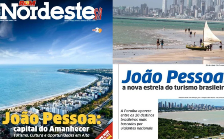 João Pessoa é destaque em revista regional: “Nova estrela do turismo brasileiro”