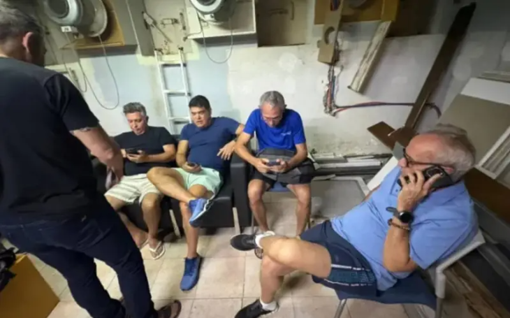 Cícero Lucena participa de treinamento em bunker durante tensão entre Israel e Irã