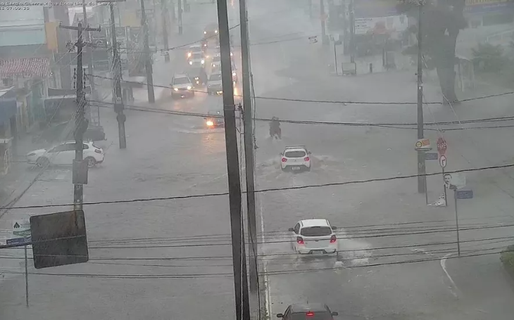 Cabedelo é o município mais atingido pelas chuvas na Grande João Pessoa em apenas 12 horas