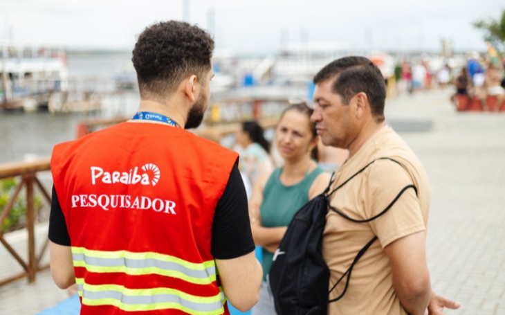 Governo da Paraíba inicia pesquisa de satisfação com turistas