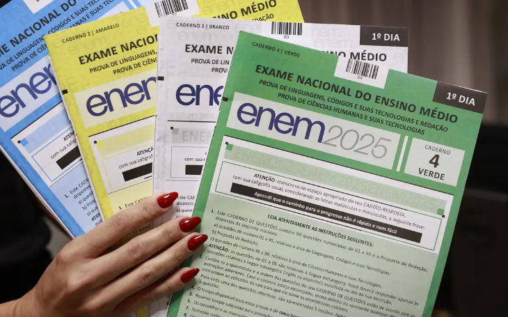 Enem 2025: divulgados gabaritos e cadernos de provas do 2º dia