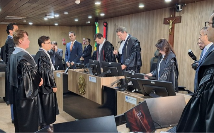 TRE-PB empossa Rodrigo Clemente como juiz membro titular da Corte