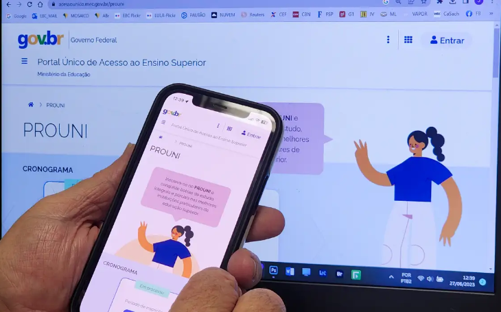 Prouni 2026 oferece mais de 590 mil bolsas em instituições privadas