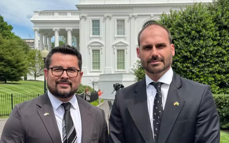 PGR denuncia Eduardo Bolsonaro e Paulo Figueiredo por coação