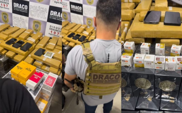 Operação apreende carga milionária com frascos de Mounjaro em Campina Grande