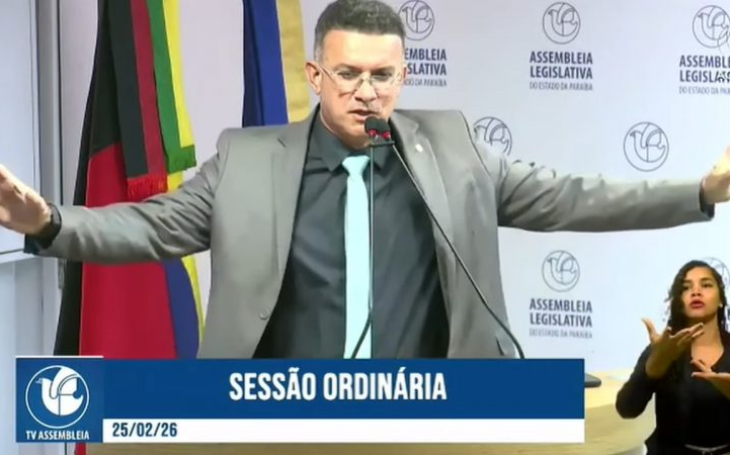 “Grande parcela dos eleitores de Lula são presidiários”, diz deputado na ALPB