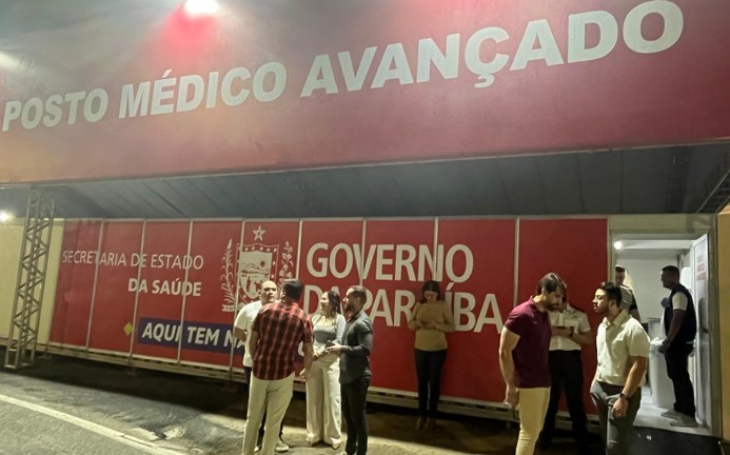 Posto Médico do Parque do Povo registra mais de 1.700 atendimentos, durante o São João 2025