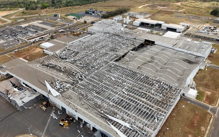 Toyota suspende produção no país após chuva destruir fábrica em SP