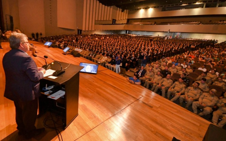 João Azevêdo participa de aula inaugural da 2ª turma de concursados da Polícia Militar