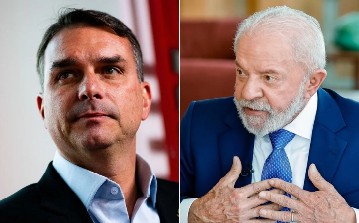 Paraná Pesquisas: Flávio Bolsonaro tem 44,4% e Lula, 43,8% no 2º turno