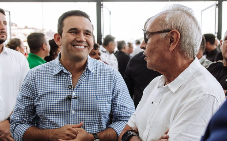 Companheiros de chapa? Mais uma vez Cícero e Dr. Jhony se encontram e mostram entrosamento em evento de João Azevêdo