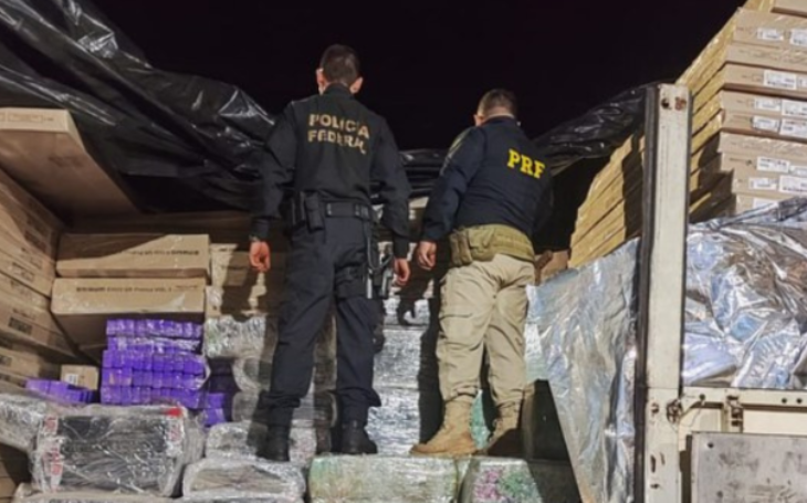 Homem transportava quatro toneladas de maconha à Paraíba