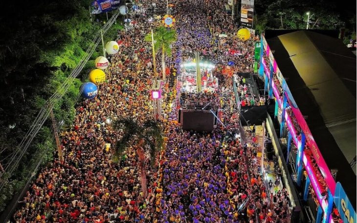 Confira as atrações completas da Via Folia 2026, em João Pessoa