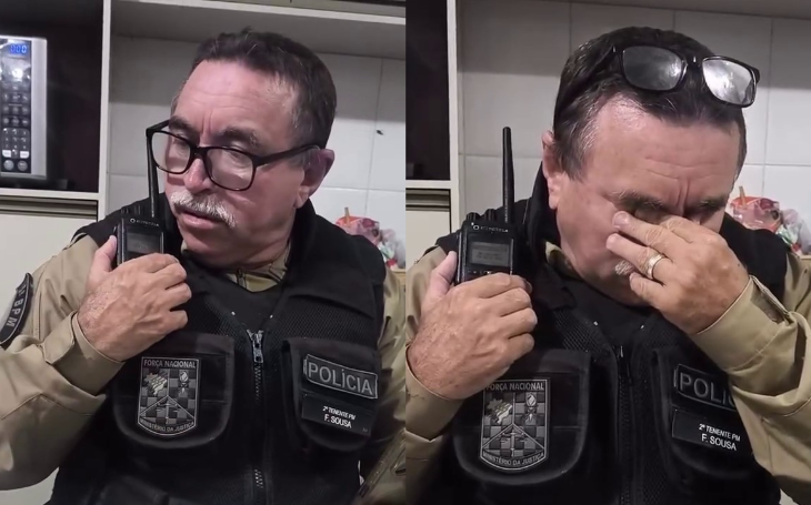 Policial militar da Paraíba se aposenta com homenagem emocionante da filha: "coragem e amor à farda"; veja vídeo