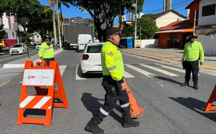 Trânsito de João Pessoa sofre mudança no bairro Bessa a partir desta quinta (28)