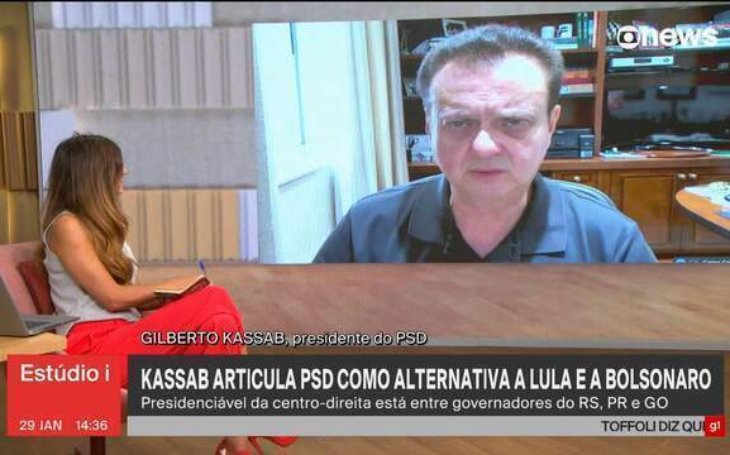 Palavra "nunca" deve ser evitada, diz Kassab sobre Tarcísio disputar a Presidência