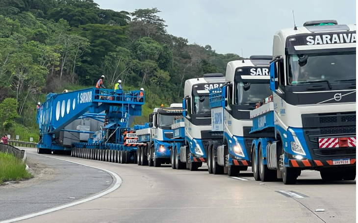 Transporte de novo transformador para cidade da Paraíba inicia nesta terça-feira (29)