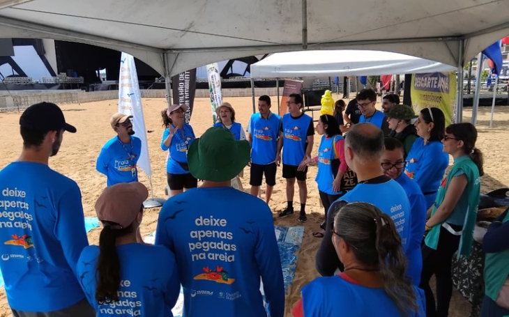 Praia Limpa encerra atividades com atuação em Pitimbu e Cabedelo neste final de semana