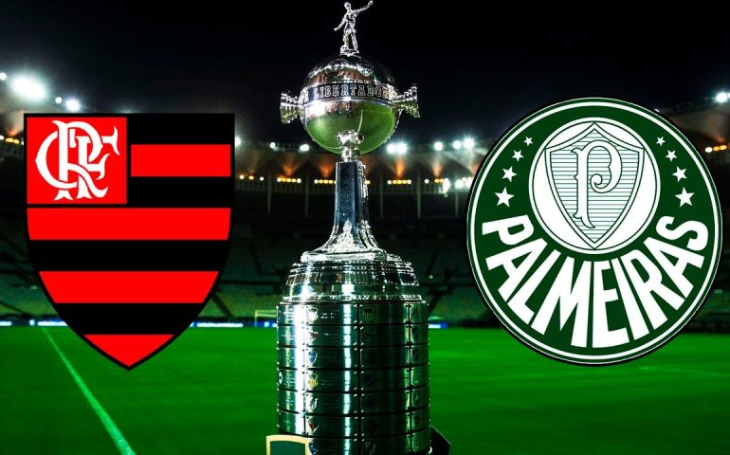 Flamengo e Palmeiras disputam 7ª final brasileira da Libertadores